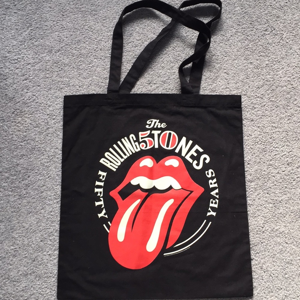 Rolling Stones 50 Year Tote bag